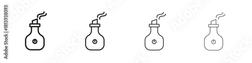Humidifier icon line icon. linear style vector symbols collection on white background