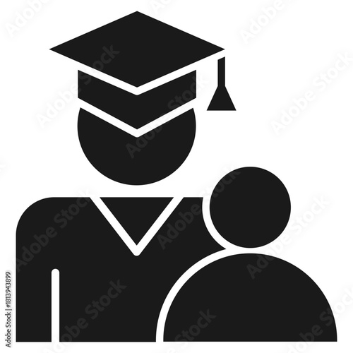 Education Assistance Glyph Icon