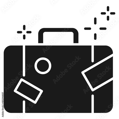 Travel Benefit Glyph Icon