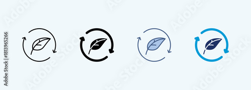 eco   multiple style icon collection