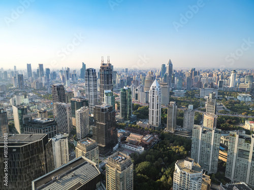 shanghai city skyline