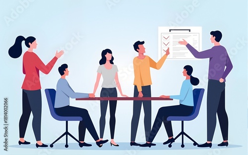 Propose an effective team meeting plan. High quality