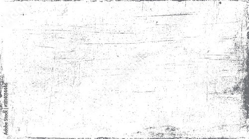 Textured distressed grunge overlay with scattered dots and horizontal scratches on a white background