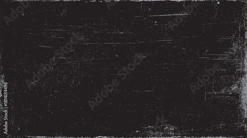Dark textured background with subtle scratches and dust particles creating a distressed grunge effect