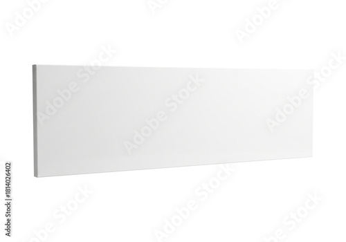 Wallpaper Mural Smooth, pristine, and blank rectangular surface of a bamboo chopping board, suitable for kitchen food preparation, stylish serving, or as a natural decorative accent Torontodigital.ca