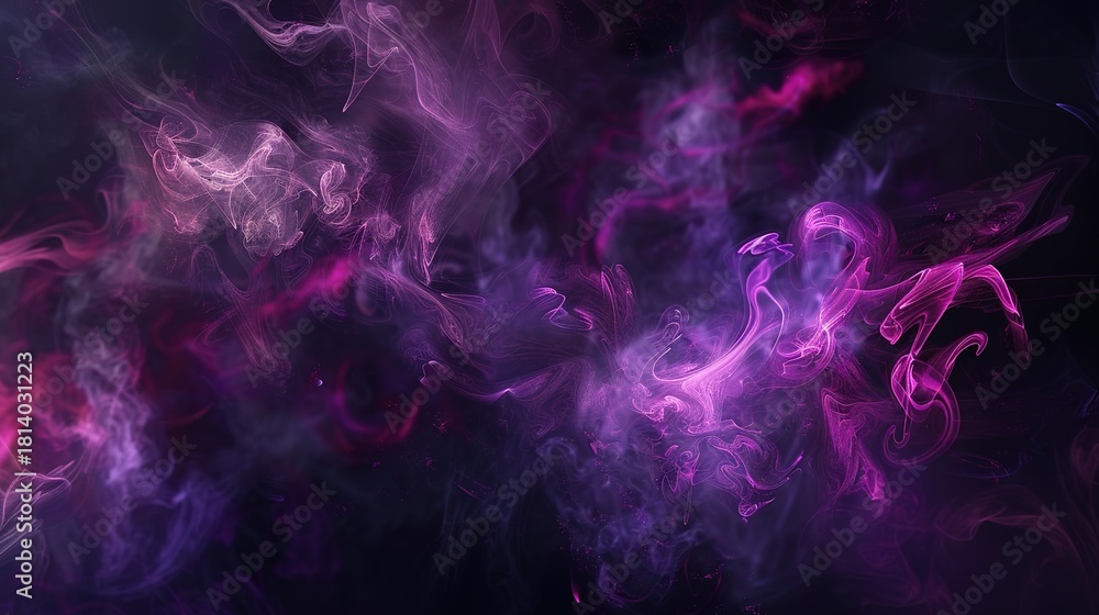 Fototapeta premium Dark Mysterious Particles: Eerie Glowing Dust in Shadowy Motion – Abstract Gothic Background for Horror, Fantasy, or Dark-Themed Projects