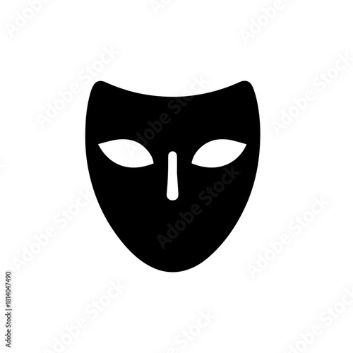 Modern Decorative Mask Vector Illustration