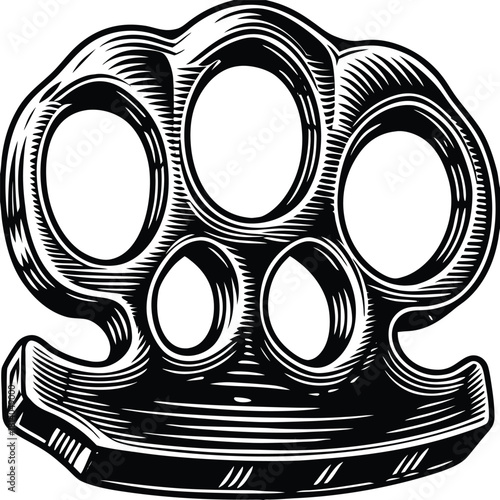 A high-contrast vector of a human knuckle pad, emphasizing the skin detail and joint structure.