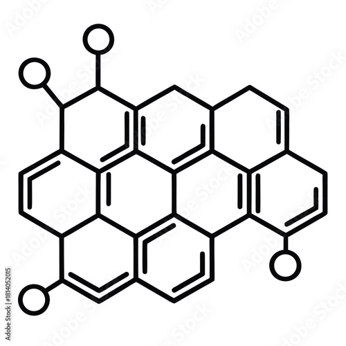 A vector illustration of a hormone binding to a cell receptor, illustrating cellular communication and endocrinology.