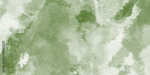 Green watercolor background for design, perfect for cheerful spring themes, soft lime green texture with watercolor blending, old watercolor paper background.