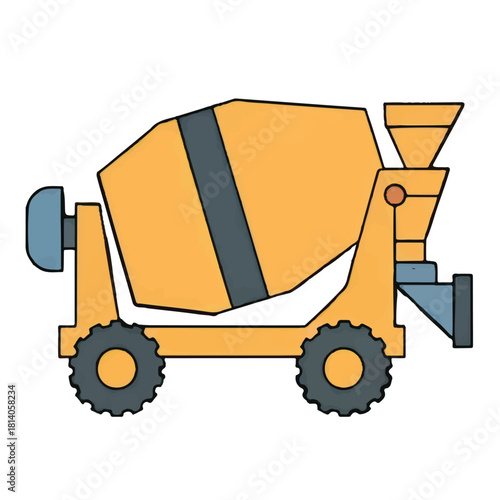 Earth Mover and Bulldozer Machine for Building Site