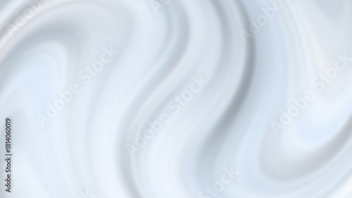 Grey white smooth wavy abstract, perfect for backgrounds, textiles, and digital designs with a calming aesthetic.