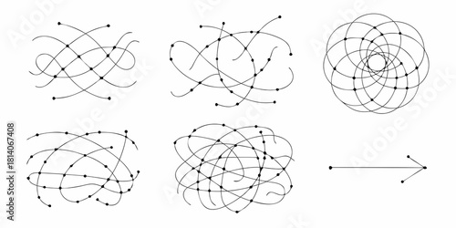 Abstract network diagrams and arrow