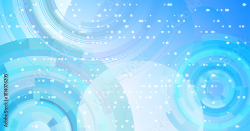 青色をベースにしたデジタルイメージの抽象的な背景素材