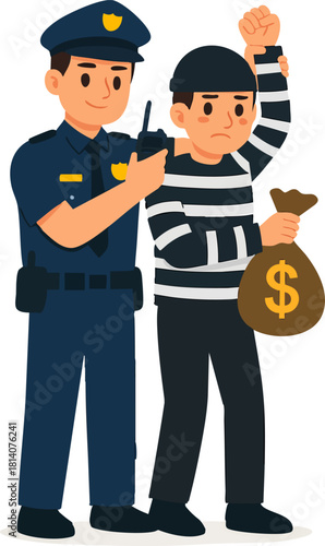 police arrest criminals