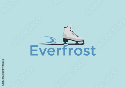 Everfrost Ice Skating and Winter Sport Logo