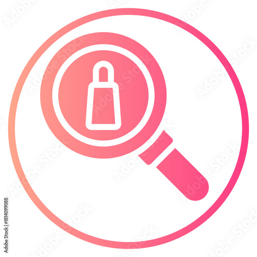 search gradient icon