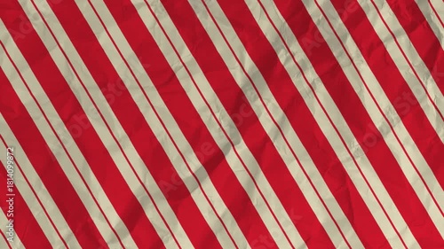 4K Animated Christmas Motion Pattern decorations animated texture Can be used as card background or banner design template. Seamless Pattern featuring vertical stripes perfect for wrapping, cards