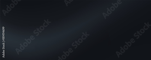 Black dark gray blue abstract elegant background. Drapery. Curtain. Fabric material. Soft folds. Wave stripe line. Gradient. vector background illustration eps10