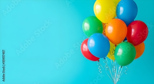 Wallpaper Mural Abstract geometric composition with red circles and lines Torontodigital.ca