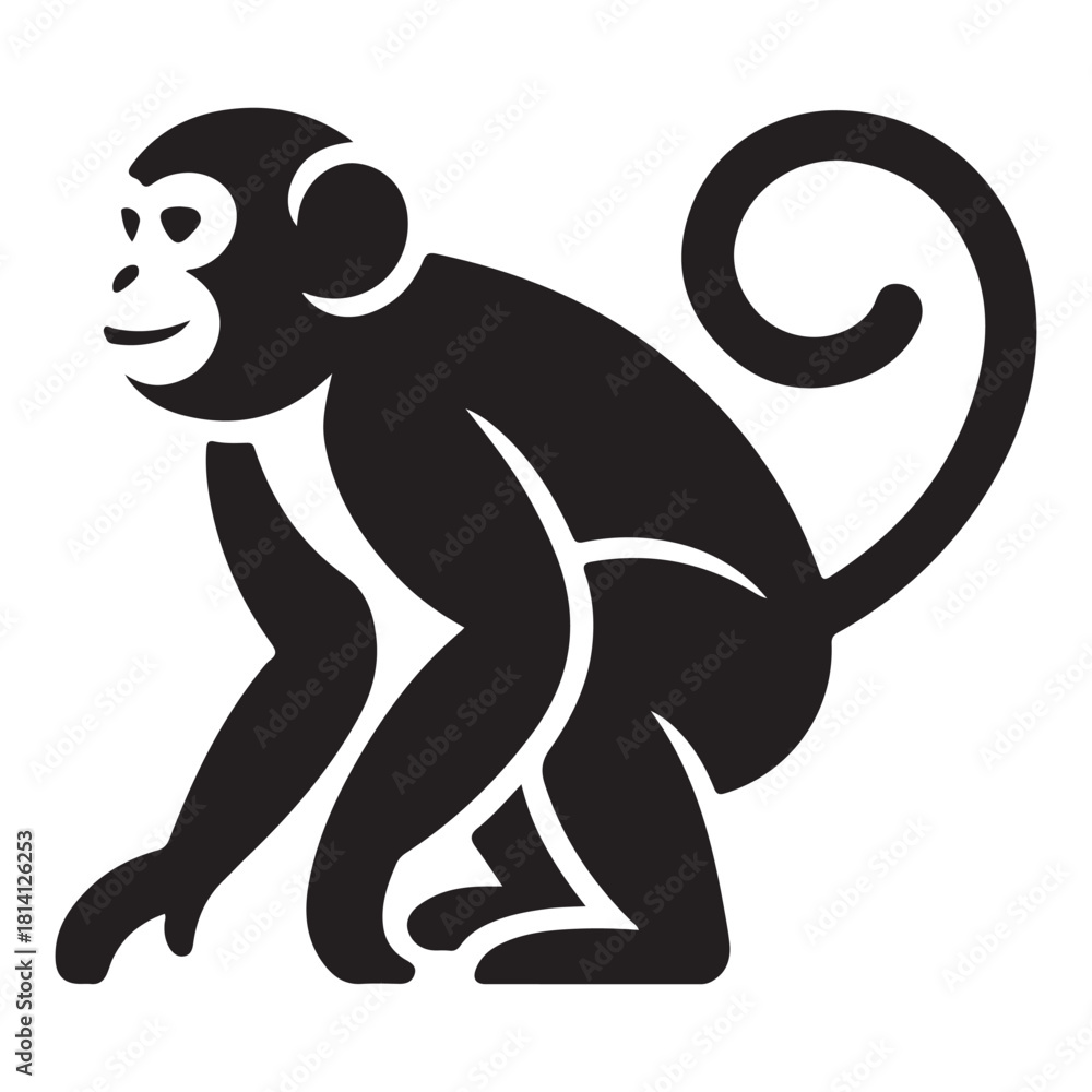 Obraz premium Monkey Vector