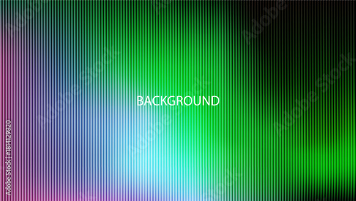 Abstract background featuring a vibrant green and blue gradient with a subtle vertical line texture.