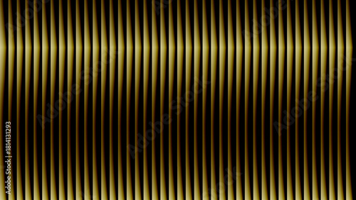 Elegant abstract background featuring a series of glowing vertical golden lines against a dark backdrop.