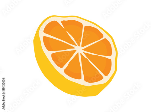 Sliced Orange Fruit