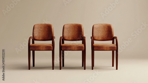 Group of Successful Job Candidates Seated in Line