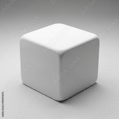 Fototapeta Naklejka Na Ścianę i Meble -  Cube with rounded edges