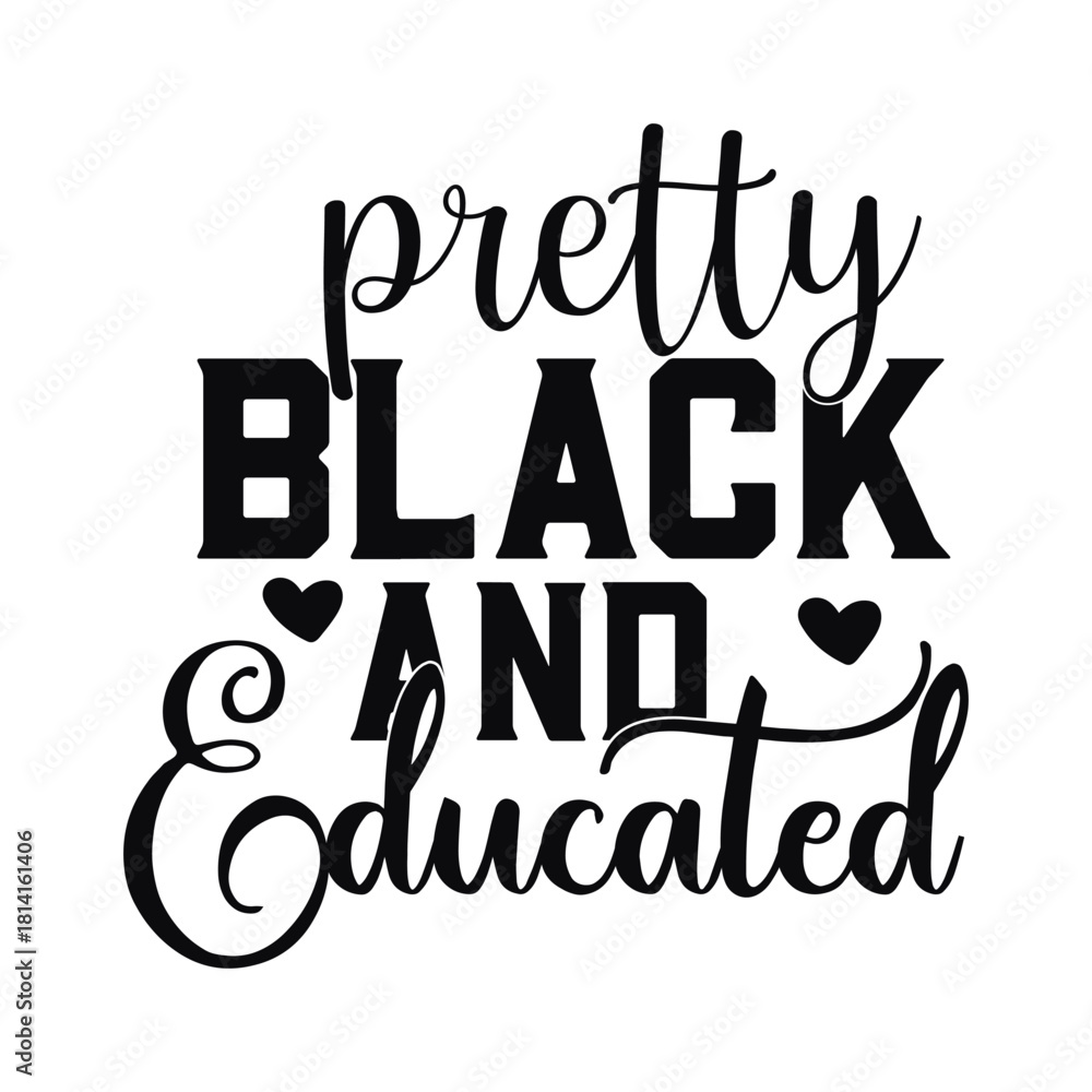 Fotografia pretty black and educated