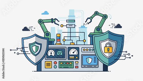 Secure Industrial Automation Robotics Cybersecurity and Data Protection