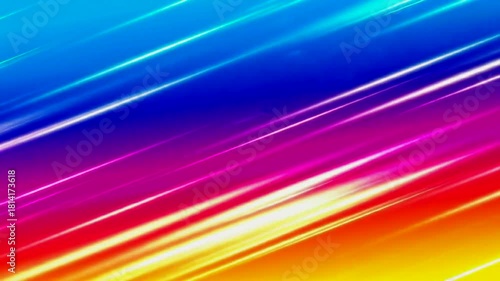 Wallpaper Mural Vibrant abstract background with colorful diagonal streaks of light creating a dynamic atmosphere Torontodigital.ca