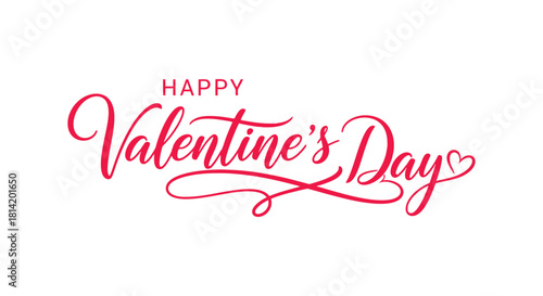 Happy Valentine's Day Express Your Love with a Beautiful Greeting Design