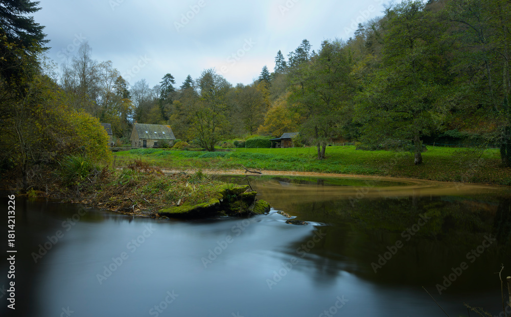 Fototapeta premium La rivière du Léguer en Bretagne