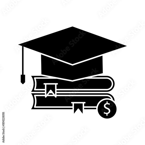 college savings icon on white background