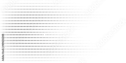 halftone dotted lines for decoration, abstract element with dots abstract art