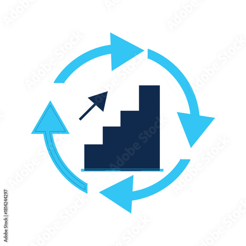 Continuous Improvement free icon