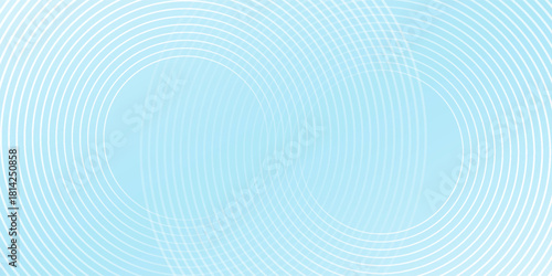 Simple abstract background blue white gradations circle effect shape memphis layout nice good pattern light neutral