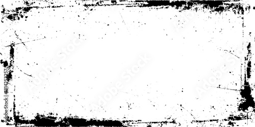 abstract old stained dusty scratched overlay Rustic grunge border with distressed texture and rough edges framing artistic vintage background for creative design compositions.