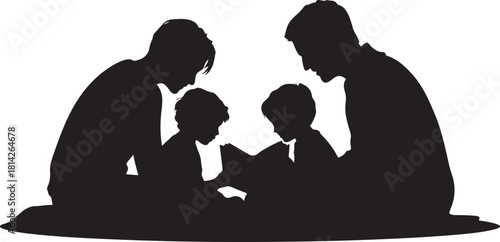 Abstract geometric composition with vibrant color palette and clean lines suitable for modern design projects