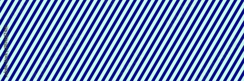 Striped background with vertical straight blue and white stripes. Vector seamless repeat banner of beach organic stripes in blue