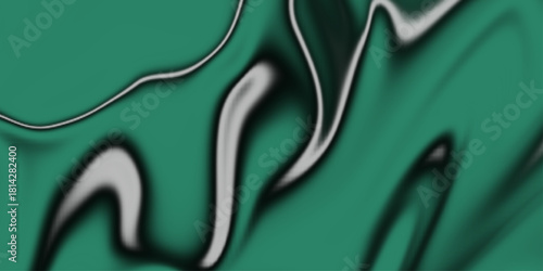 Blue and Green Liquid in Abstract Fractal Style. captivating design featuring multicolored dark tones enamel abstract background, makeup concept, and stunning liquid nail lacquer stains.