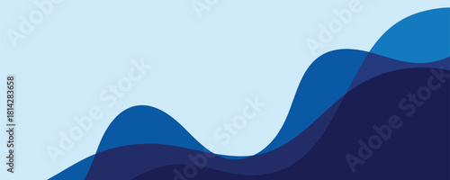 abstract blue background illustration. 