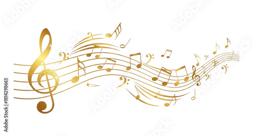 abstract music background