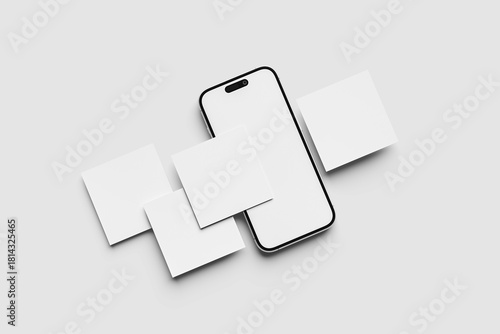 High Quality Social Media Instagram Mockup