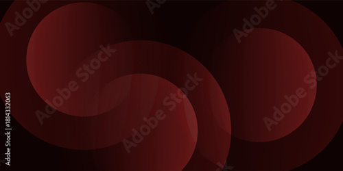 Red abstract background. Dynamic shapes composition. Vector eps10
