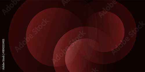 Red abstract background. Dynamic shapes composition. Vector eps10