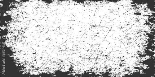 Abstract grunge texture design with a vintage black and white rough surface pattern