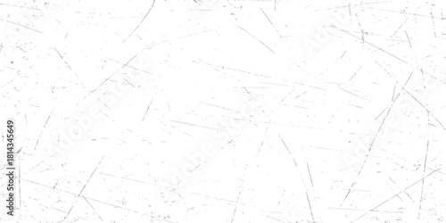 Aged white grunge wall texture with vintage gray lines and abstract paper pattern backdrop